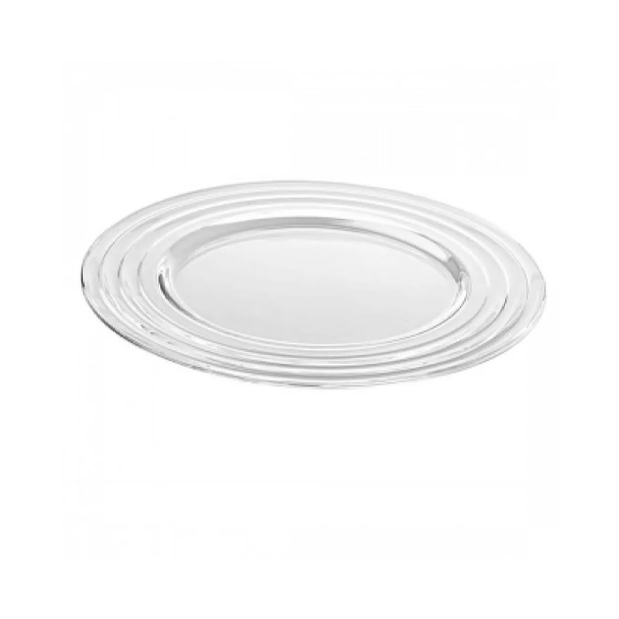 BAGUETTE CHARGER 32 CLEAR GLASS