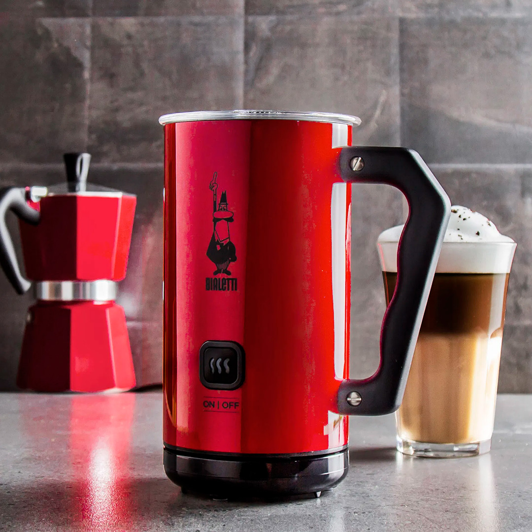 Bialetti Elektrik Süd Köpükləndiricisi MK02 Qırmızı