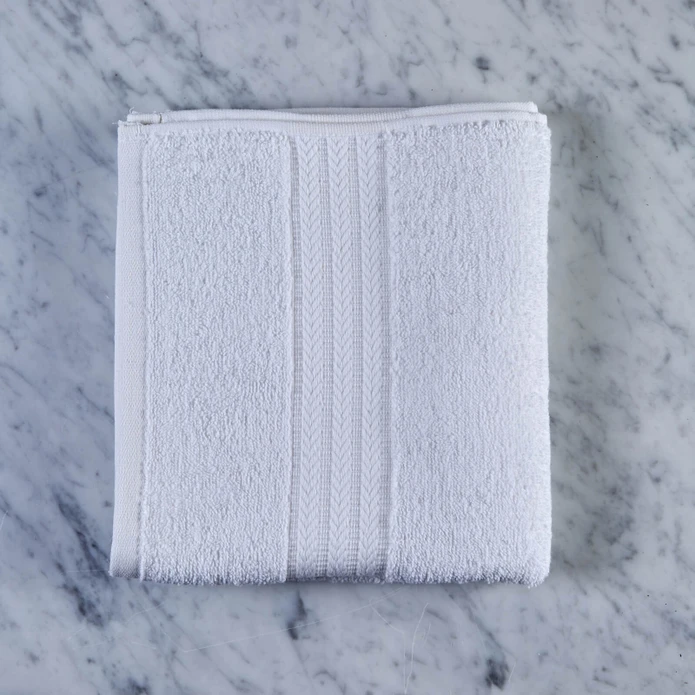 Karaca Home Charm Exclusive Ağ Əl-Üz Dəsmalı 30x50 sm