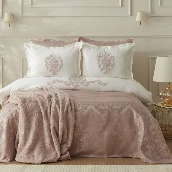 Karaca Home Tuğba Pudra 8 Parça Private Cehiz Dəsti