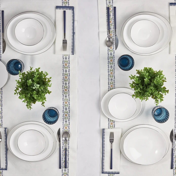 Karaca Pure 24 Parça 6 Nəfərlik Yemək Dəsti 